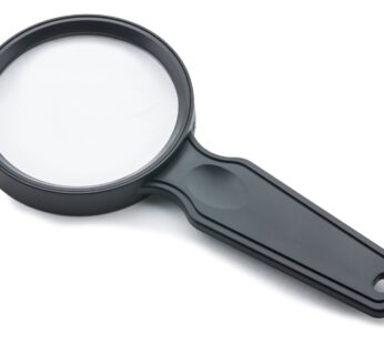 Carson 3″ Hand Magnifier, 2.5X with 5X Spot Lens DS-40