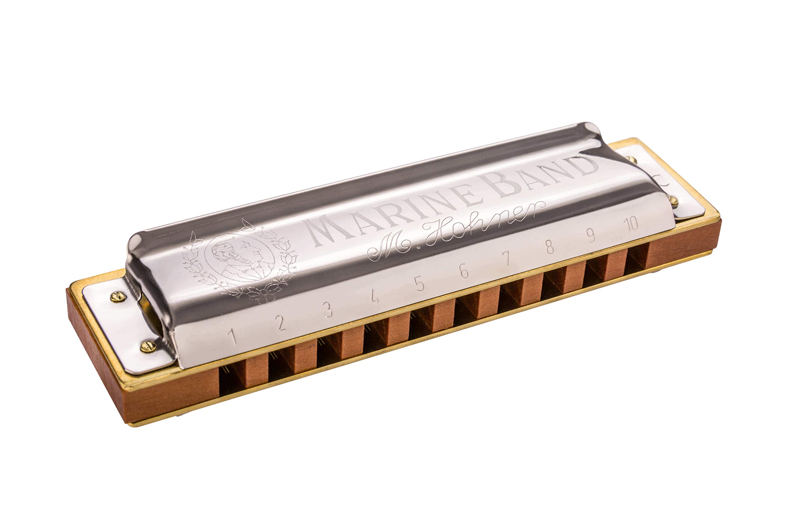 Hohner 1896BX Marine Band Harmonic, Key of High G - Image 2