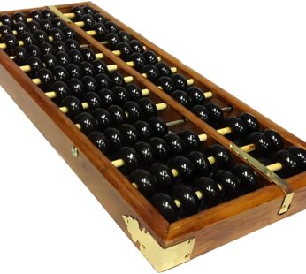 MAGIKON Vintage-Style Chinese Wooden Abacus, Chinese Lucky Calculator