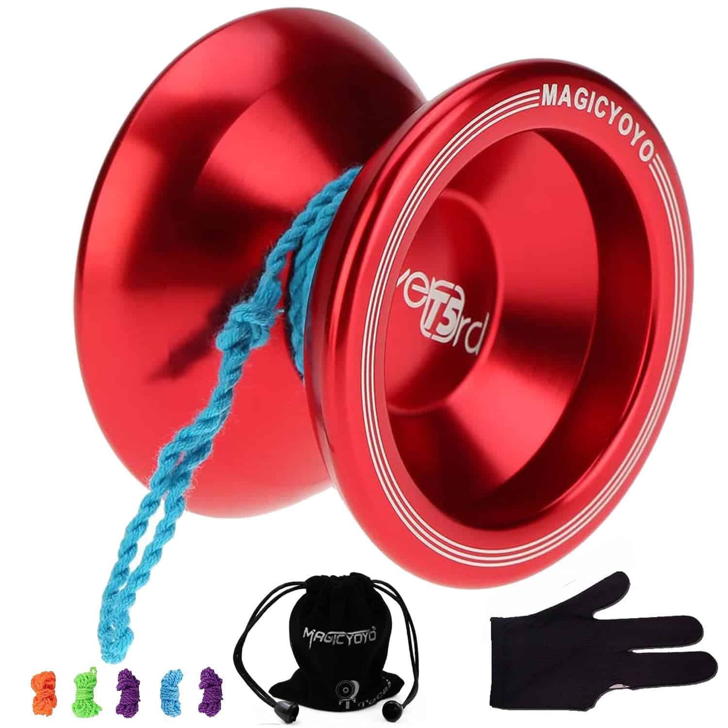 Magicyoyo T5 Overlord Yoyo Professional Unresponsive Yoyo for Kids Beginners, Aluminum All - Image 2