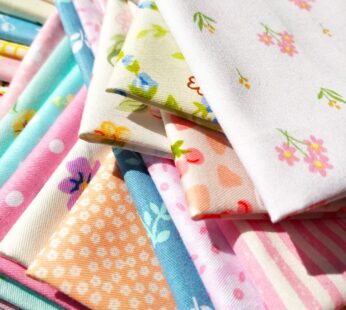 flic-flac 25pcs 12 x 12 inches (30cmx30cm) Cotton Fabric Squares Quilting Sewing Floral Pr