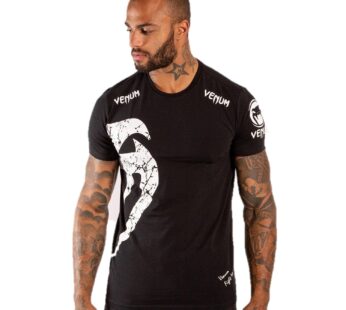 Venum mens Classic novelty t shirts, Black, Large US