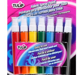 TULIP Fabric Spray Sets 29669 SOP Multi Rainbow 7Pk, 0.81 Fl Oz (Pack of 7), As Detailed