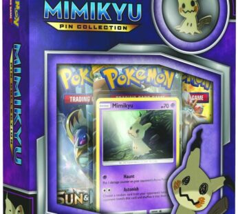 Pokemon TCG: Mimikyu Premium Collection Box Featuring A Special Mimikyu Pin