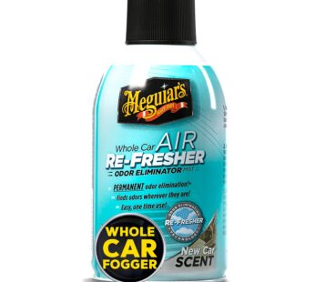 Meguiar’s Whole Car Air Refresher, Odor Eliminator Spray Eliminates Strong Vehicle Odors,