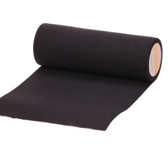 COTOWIN 6-inch Wide Black Knit Heavy Stretch High Elasticity Elastic Band 2-Yard