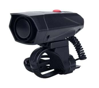 DAWAY A14 Loud Electric Bike Horn – 5 Modes Sound 110 DB Bicycle Cycling Handlebar Ring Al