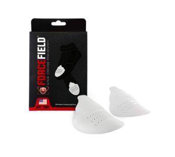 Forcefield Unisex Adult Crease Protector Shoe-and-boot-toe-guards, White, Medium US