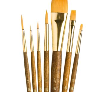 Princeton Art & Brush RealValue Paintbrush, Brown