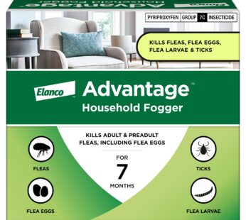 Advantage Household Fogger | Kills Fleas & Ticks | Flea Fogger for Home | 2 oz. Canisters