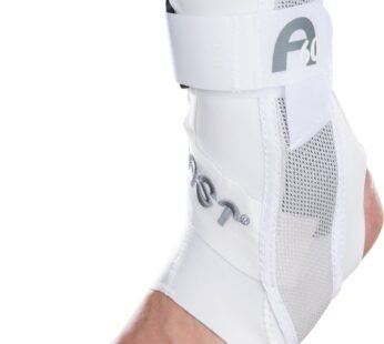 Aircast A60 Ankle Support Brace, Left Foot, White, Medium (Shoe Size: Men’s 7.5-11.5 / Wom