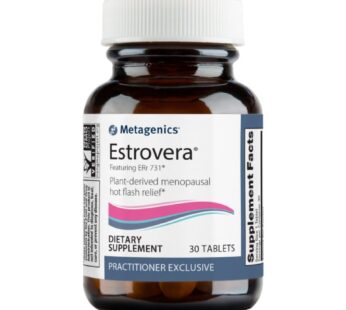 Metagenics Estrovera – All-Natural, Hormone-Free Menopause Support – for Hot Flashes, Meno