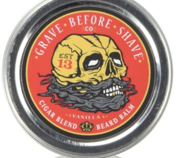 Grave Before Shave Cigar Blend Beard Balm (Cigar/Vanilla scent) (2 oz.)