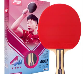 DHS Table Tennis Racket 4002, Ping Pong Paddle, Table Tennis Racquets – Shakehand with LAN