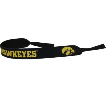 Siskiyou NCAA Iowa Hawkeyes Neoprene Sunglass Strap Black