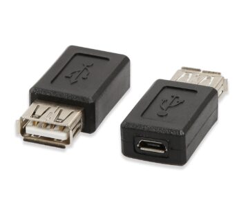ELECTOP 2 Pack USB 2.0 A Female to USB Micro Female Adapter Converter
