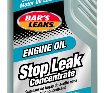 Bar’s Leaks 1010 Engine Oil Stop Leak Concentrate, 11 oz, 1 Pack, Grey