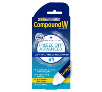 Compound W Freeze Off Advanced Wart Remover with Accu-Freeze, Multicolor, 1 Count