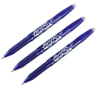 Pilot Frixion Erasable Rollerball Pen – BLUE Triple