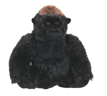 Wild Republic Silverback Gorilla Plush, Stuffed Animal, Plush Toy, Gifts for Kids, Cuddlek