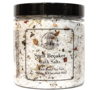 Spell Breaker Herbal Bath Salts 8 oz | Purifcation, Spiritual Cleansing & Banishing Ritual