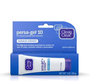 Clean & Clear Persa-Gel 10 Acne Medication Spot Treatment with Maximum Strength 10% Benzoy