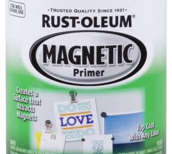 Rust-Oleum 247596 Magnetic Primer, 30 oz, Black