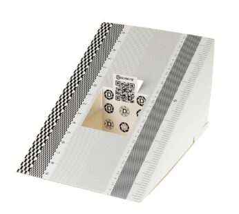 DSLRKIT Lens Focus Calibration Tool Alignment Ruler Folding Card(Pack of 2)