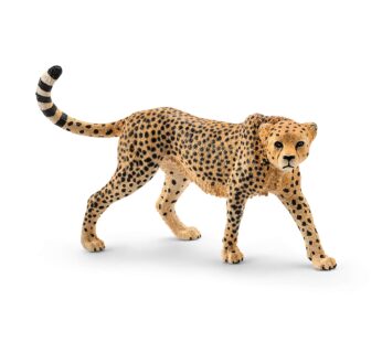 Schleich Wild Life Realistic Female Cheetah Figurine – Authentic and Highly Detailed Wild