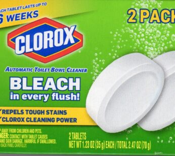 Clorox Automatic Toilet Bowl Cleaner Tablets (2-Pack)