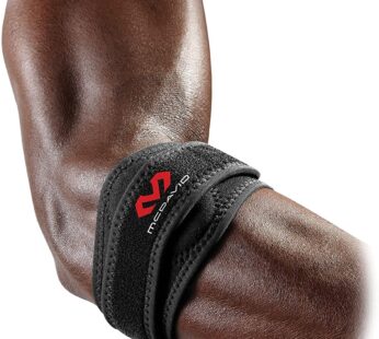 McDavid 489 Elbow Starp with Pads, Large, Black