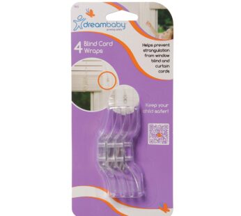 Dreambaby Blind Cord Safety Wraps for Dangling Window Cords String Keeper – Model L865