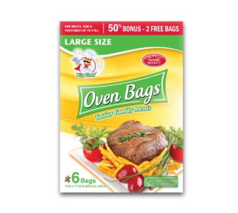 Home Select 10750-4 Oven Bags with 2 Bonus Bags (6 total)