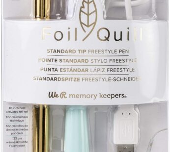 We R Memory Keepers Foil Quill Fine Tip Freestyle Pen, Make Custom Designs For Planners, J