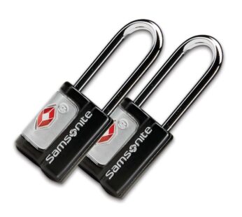 Samsonite Travel Sentry 2-Pack Key Locks, Black