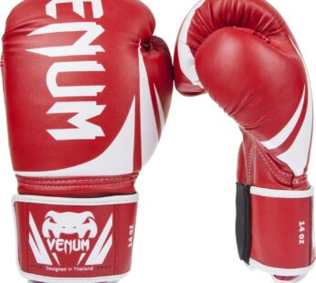Venum Challenger 2.0 Boxing Gloves – Red – 14-Ounce, EU-VENUM-0663-14oz