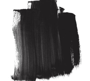 GOLDEN High Flow Acrylics, Carbon Black, 4 fl. oz. / 118 ml Bottle