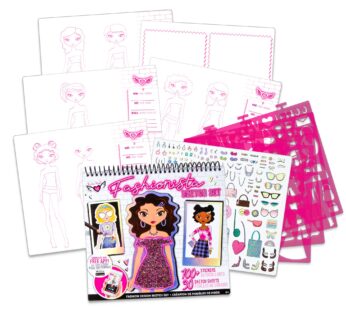 Fashion Angels Fashion Design Sketch Portfolio – Sketch Book for Beginners, Sketch Pad wit