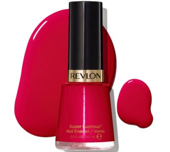 Revlon Nail Polish, Super Lustrous Nail Enamel Polish, Chip Resistant & Longwear Formula,