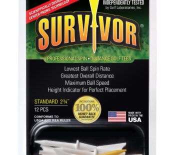 Greenkeepers Survivor Golf Standard Tee, 2 3/4″
