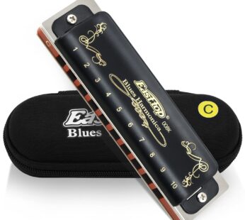 East top Diatonic Harmonica Key of C 10 Holes 20 Tones 008K Blues Harp Mouth Organ Harmoni