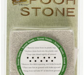 Just Scentsational Pooh Stone Scented Dog Attractant Training Device , Rust red