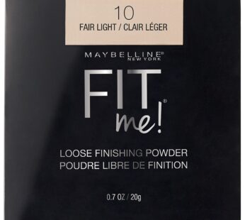 Maybelline Fit Me Loose Setting Powder, Face Powder Makeup & Finishing Powder, Fair Light,