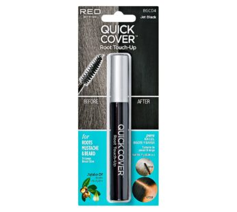 RED by Kiss Quick Cover Root Touch Up Rescue, Mascara Natural Water-Resistant Temporary Gr