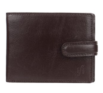 STARHIDE Men’s Designer Vt Rich Leather Luxury Wallet 12cm x 9.5cm Brown