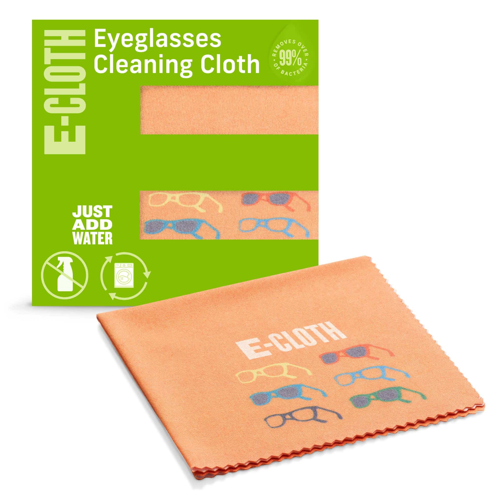 E-Cloth Glasses Cloth, Premium Microfiber Cleaning Cloth, Ideal Eyeglass and Lens Cleaner, - Image 2