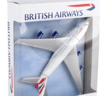 Daron Worldwide Trading RT6008 British Airways A380 Single Plane, White