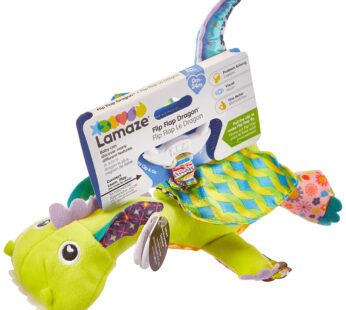 Lamaze Flip Flap Dragon Clip On Car Seat and Stroller Toy – Soft Baby Hanging Toys – Baby