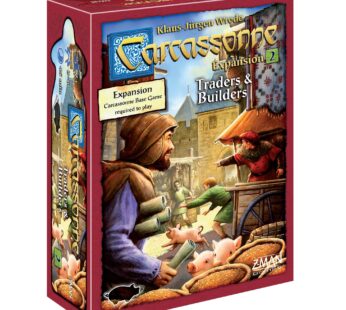 Carcassonne Traders & Builders Board Game EXPANSION – New Strategies Await! Medieval Tile-