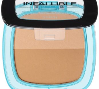 L’Or al Paris Infallible Pro Glow Pressed Powder, Creme Cafe, 0.31 oz.